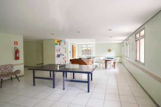 Área comum de apartamento à venda com 3 quartos, 82m² em Rudge Ramos, São Bernardo do Campo
