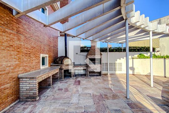 Área comum - Churrasqueira de apartamento à venda com 2 quartos, 130m² em Jardim Analia Franco, São Paulo