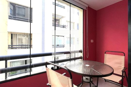 Varanda de kitnet/studio à venda com 1 quarto, 37m² em Jabaquara, São Paulo