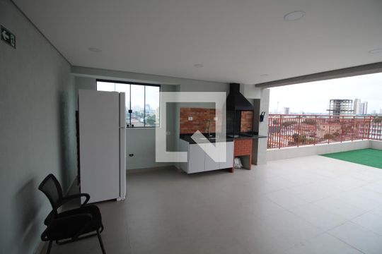 Área comum - Churrasqueira de apartamento para alugar com 2 quartos, 38m² em Chácara Santo Antônio (zona Leste), São Paulo