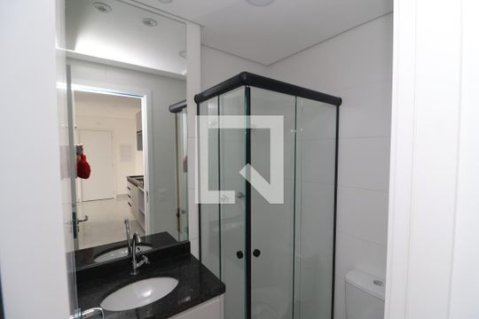 Banheiro de apartamento para alugar com 2 quartos, 38m² em Chácara Santo Antônio (zona Leste), São Paulo