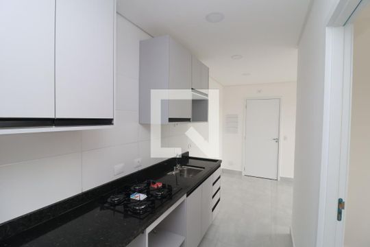 Cozinha e Área de Serviço de apartamento para alugar com 2 quartos, 38m² em Chácara Santo Antônio (zona Leste), São Paulo
