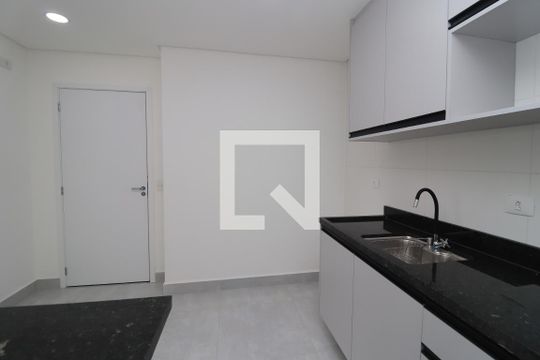 Cozinha e Área de Serviço de apartamento para alugar com 2 quartos, 41m² em Chácara Santo Antônio (zona Leste), São Paulo