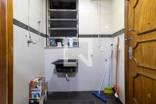 Área de Serviço de apartamento à venda com 3 quartos, 69m² em Vila Isabel, Rio de Janeiro