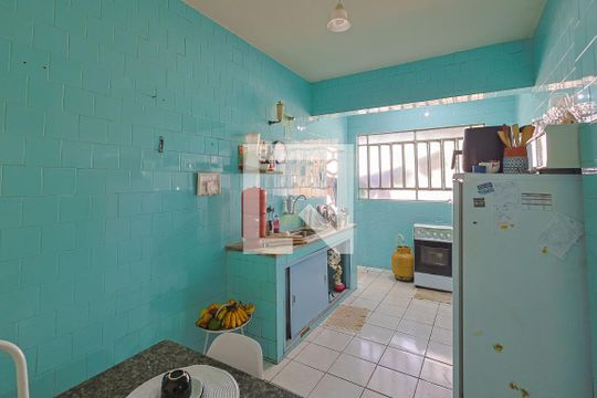 Cozinha de apartamento à venda com 3 quartos, 126m² em Centro, Belo Horizonte