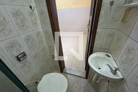 Banheiro da Suíte de casa à venda com 2 quartos, 60m² em Engenho de Dentro, Rio de Janeiro