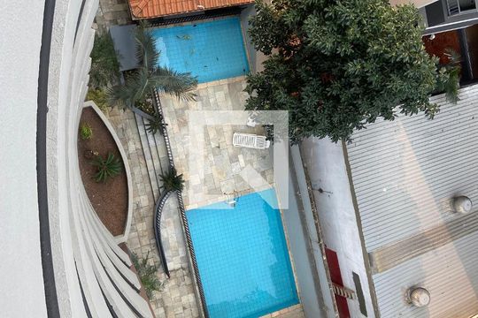 Vista do Quarto de apartamento para alugar com 2 quartos, 55m² em Indianópolis, São Paulo