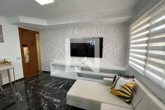 Sala de apartamento para alugar com 3 quartos, 115m² em Pacaembu, São Paulo