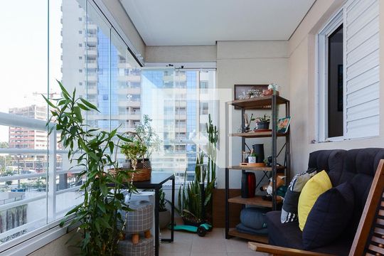 Varanda da Sala de apartamento à venda com 3 quartos, 84m² em Rudge Ramos, São Bernardo do Campo