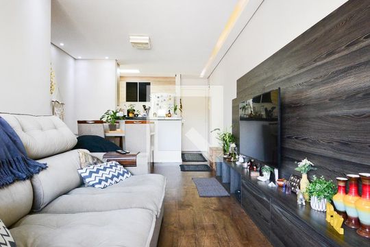 Sala de apartamento à venda com 3 quartos, 84m² em Rudge Ramos, São Bernardo do Campo