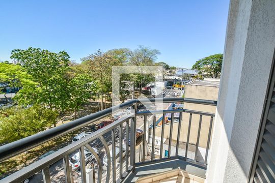 Vista da Suíte de apartamento à venda com 3 quartos, 127m² em Vila Pires, Santo André