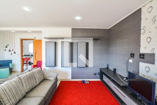 Sala de apartamento à venda com 3 quartos, 127m² em Vila Pires, Santo André