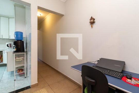 Hall dos Quartos / Escritório de casa à venda com 2 quartos, 90m² em Jardim São Paulo, São Paulo