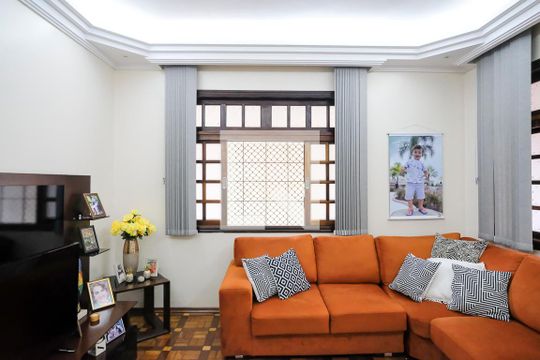 Sala de TV de casa à venda com 3 quartos, 304m² em Santa Maria, São Caetano do Sul