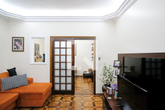 Sala de TV de casa à venda com 3 quartos, 304m² em Santa Maria, São Caetano do Sul