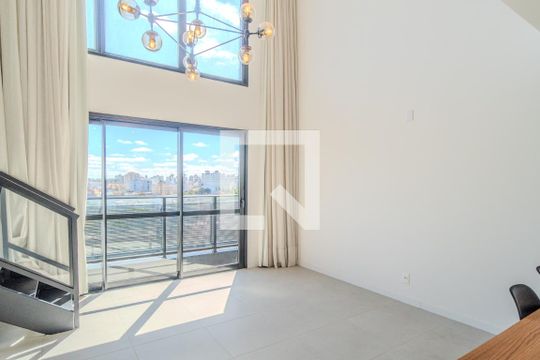 Sala de apartamento à venda com 1 quarto, 58m² em Azenha, Porto Alegre