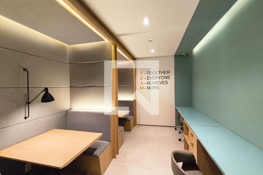 Área comum de apartamento à venda com 2 quartos, 105m² em Vila Dom Pedro I, São Paulo