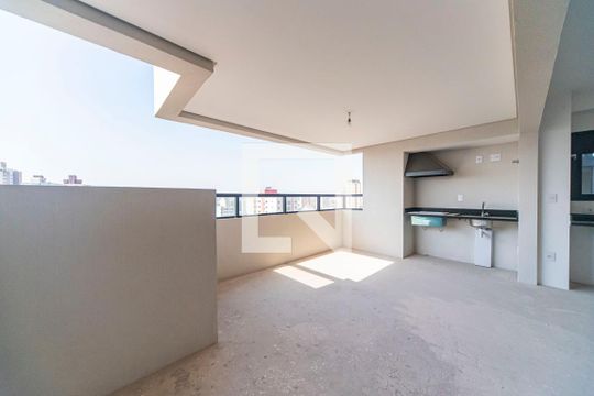 Varanda Gourmet de apartamento à venda com 3 quartos, 125m² em Vila Santa Teresa, Santo André