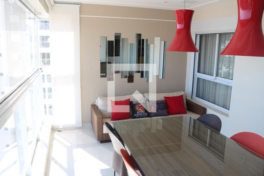 Varanda de apartamento à venda com 2 quartos, 124m² em Jardim Sao Caetano, São Caetano do Sul