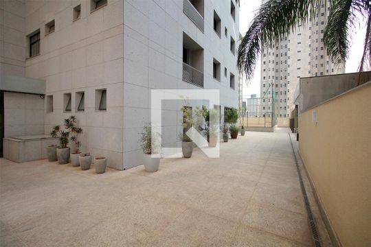 Área comum - Pátio de apartamento à venda com 4 quartos, 123m² em Funcionários, Belo Horizonte
