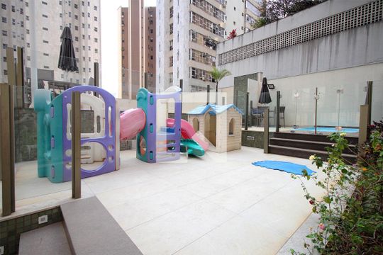 Área comum - Playground de apartamento à venda com 4 quartos, 123m² em Funcionários, Belo Horizonte