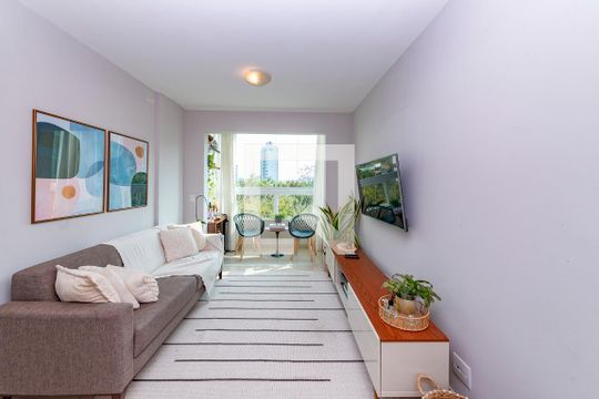 Sala de apartamento à venda com 2 quartos, 70m² em Buritis, Belo Horizonte