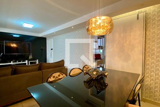 Sala de apartamento à venda com 4 quartos, 120m² em Buritis, Belo Horizonte