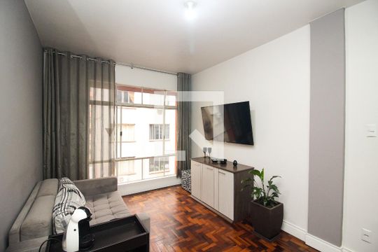 Sala de apartamento à venda com 3 quartos, 92m² em Centro Histórico, Porto Alegre