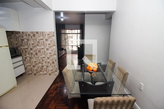 Sala de Jantar de apartamento à venda com 3 quartos, 92m² em Centro Histórico, Porto Alegre