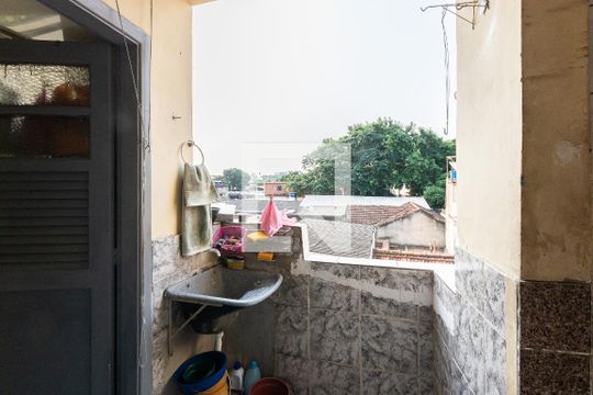 Área de Serviço de apartamento à venda com 3 quartos, 75m² em Benfica, Rio de Janeiro