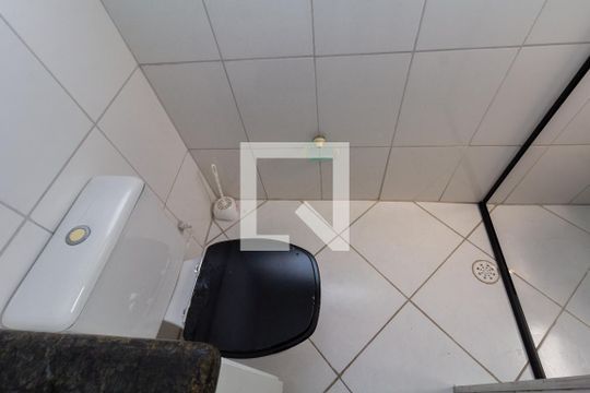 Banheiro do quarto 1 de casa de condomínio à venda com 2 quartos, 78m² em Jardim Gonzaga, São Paulo