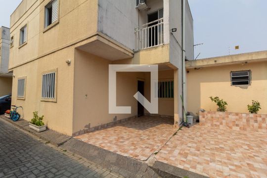 Fachada Interna - Garagem de casa de condomínio à venda com 2 quartos, 78m² em Jardim Gonzaga, São Paulo