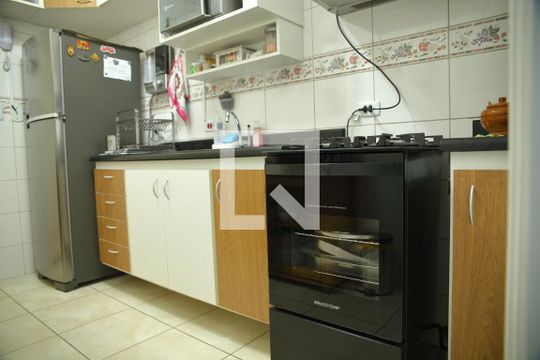 Cozinha de apartamento à venda com 3 quartos, 72m² em Jardim Olavo Bilac, São Bernardo do Campo