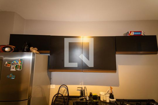 Cozinha de apartamento à venda com 2 quartos, 50m² em Vila Lúcia, São Paulo