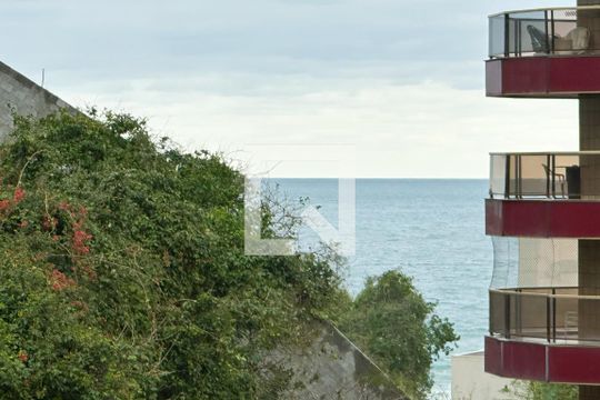 Varanda - Vista de apartamento à venda com 1 quarto, 45m² em Copacabana, Rio de Janeiro