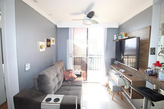 Sala de apartamento para alugar com 2 quartos, 48m² em Irajá, Rio de Janeiro