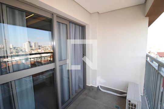 Studio - Varanda de kitnet/studio para alugar com 1 quarto, 28m² em Parada Inglesa, São Paulo