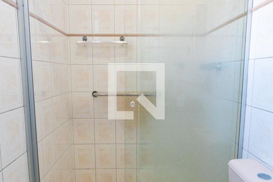 Banheiro da Suíte Detalhe de casa de condomínio à venda com 3 quartos, 132m² em Vila Campestre, São Paulo