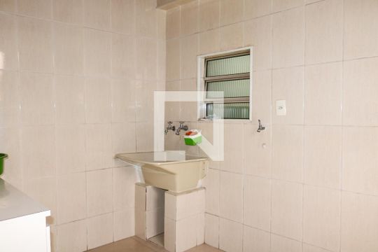 Área de Serviço de casa para alugar com 2 quartos, 101m² em Osvaldo Cruz, São Caetano do Sul