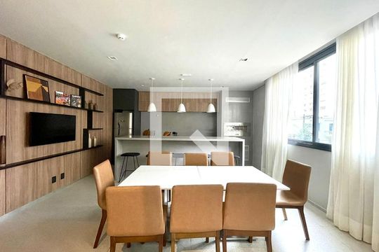 Área comum de apartamento à venda com 1 quarto, 38m² em Perdizes, São Paulo