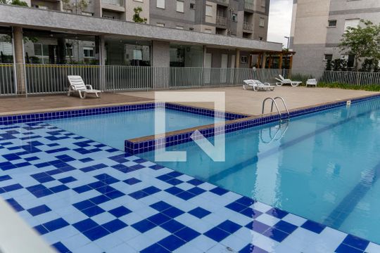 Área comum - Piscina de apartamento para alugar com 2 quartos, 46m² em Padroeira, Osasco