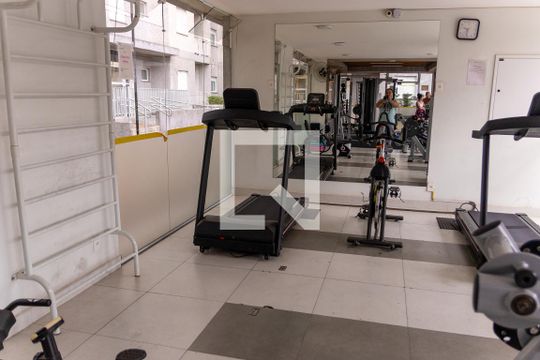Área comum - Academia de apartamento para alugar com 2 quartos, 46m² em Padroeira, Osasco