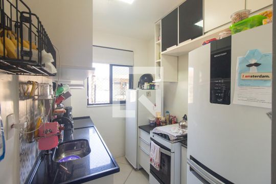 Cozinha de apartamento para alugar com 2 quartos, 51m² em Campo Grande, Rio de Janeiro