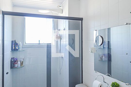 Banheiro de apartamento à venda com 2 quartos, 52m² em Assunção, São Bernardo do Campo
