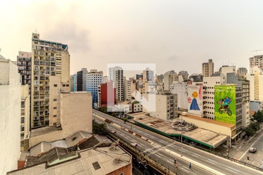 Vista do Studio de apartamento à venda com 1 quarto, 26m² em Vila Buarque, São Paulo