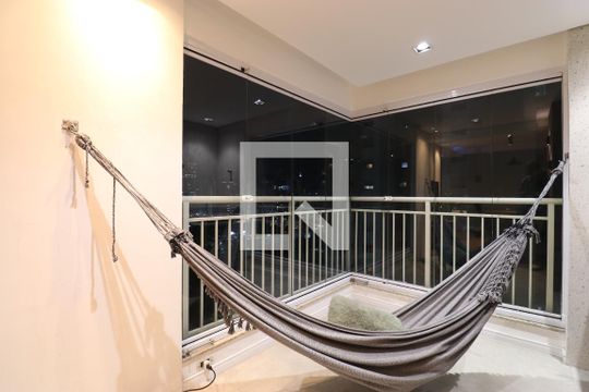 Varanda de apartamento à venda com 2 quartos, 60m² em Várzea da Barra Funda, São Paulo