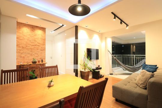 Sala de apartamento à venda com 2 quartos, 60m² em Várzea da Barra Funda, São Paulo