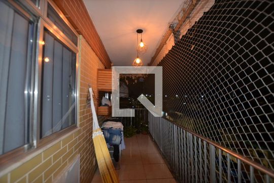 Varanda da Sala de apartamento à venda com 2 quartos, 68m² em Irajá, Rio de Janeiro