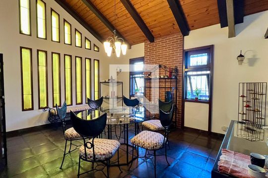 Sala de Jantar de casa à venda com 5 quartos, 592m² em Vila Ida, São Paulo