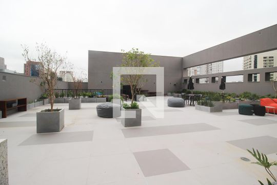 Área comum de kitnet/studio para alugar com 1 quarto, 25m² em Vila Olímpia, São Paulo